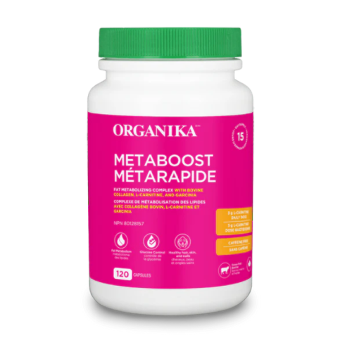 Organika Metaboost Multicollagen Capsules, 120cap