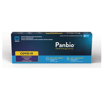 Abbott Panbio Covid-19 Antigen Self-Test 4