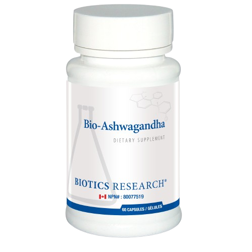 Biotics Research Bio-Ashwagandha NEW**, 60 Capsules