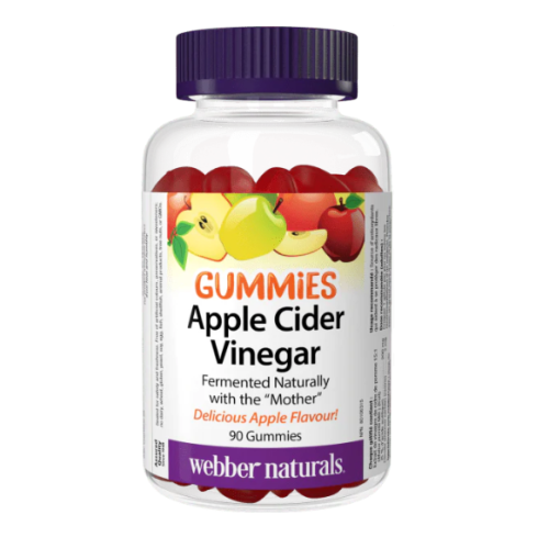 Webber Naturals Apple Cider Vinegar, 90 Gummy 