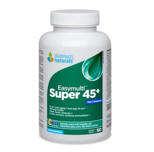 Platinum Natural Super Easymulti 45+ for Men, Softgels - 60