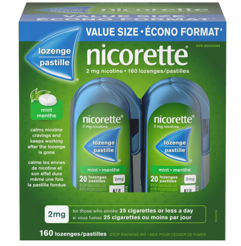 Nicorette Loz Mint 2mg, 160