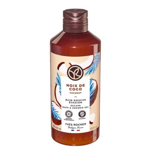 Yves Rocher Coconut Bath & Shower Gel, 400ml