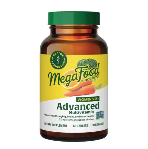 MegaFood Multi for Women 55+, 60 tabs