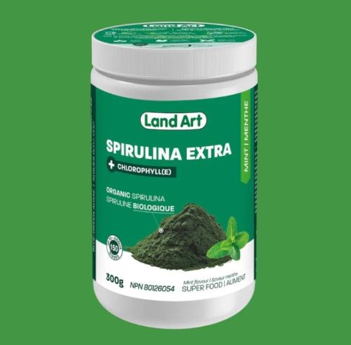 Land Art Spirulina Extra Mint, 300g
