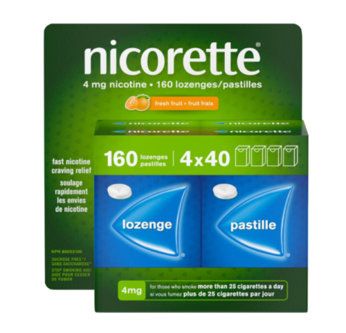  Nicorette Loz Fruit 4mg, 160