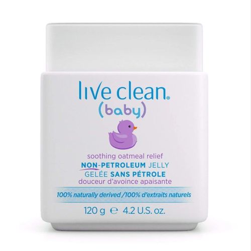 Live Clean Baby Soothing Oat Non-Petroleum Jelly, 120g