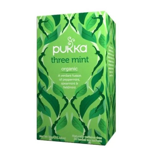 Pukka Organic Three Mint, 4 x 20bg