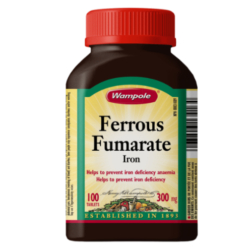  Wampole Ferrous Fumarate Tb 300mg, 100