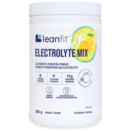 LeanFit Electrolyte Mix - Lemon, 381g