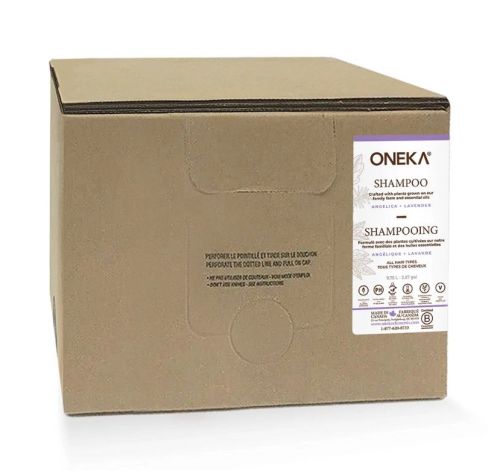 Oneka Shampoo, Angelica & Lavender, Bulk Refill, 9.75L