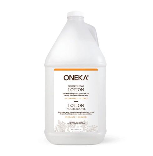 Oneka Body Lotion, Goldenseal & Citrus, Bulk Refill, 4L