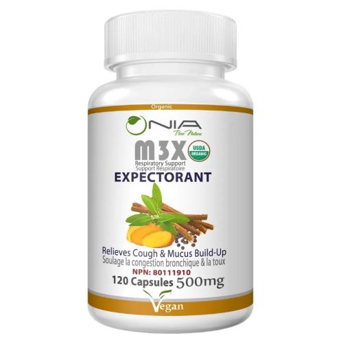 Nia Pure Nature M3X Expectorant Capsules, 120caps