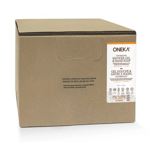 Oneka Shower Gel (Body Wash), Goldenseal & Citrus, Bulk Refill, 9.75L