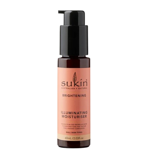 Sukin Brightening Illuminating Moisturiser, 60 mL