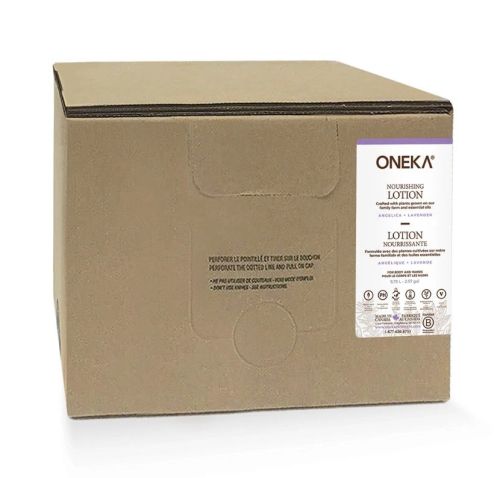 Oneka Body Lotion, Angelica & Lavender, Bulk Refill, 9.75L