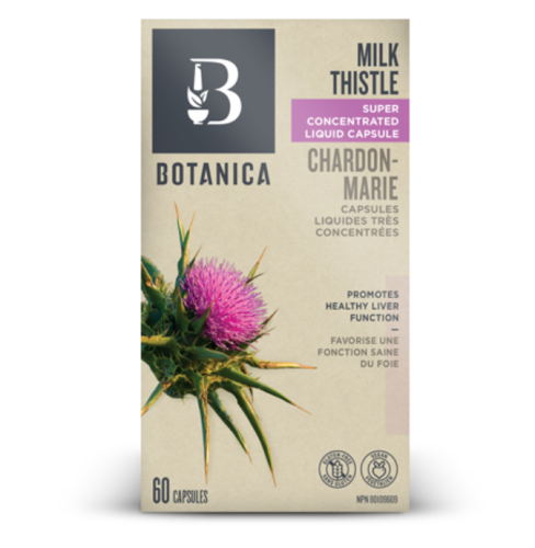 Botanica Milk Thistle Liquid Capsules, 60 caps