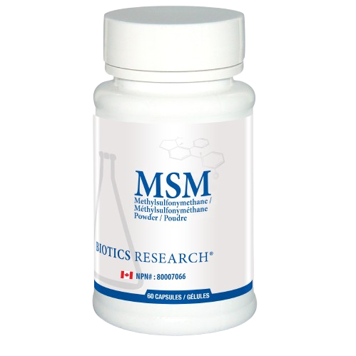 Biotics Research MSM, 60 capsules