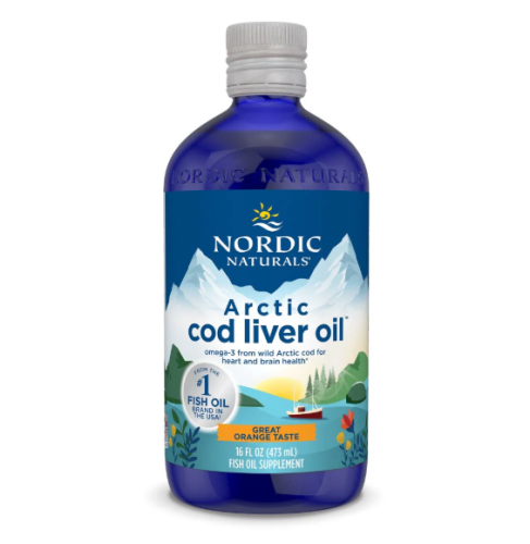 Nordic Naturals Arctic Cod Liver Oil Orange, 473ml