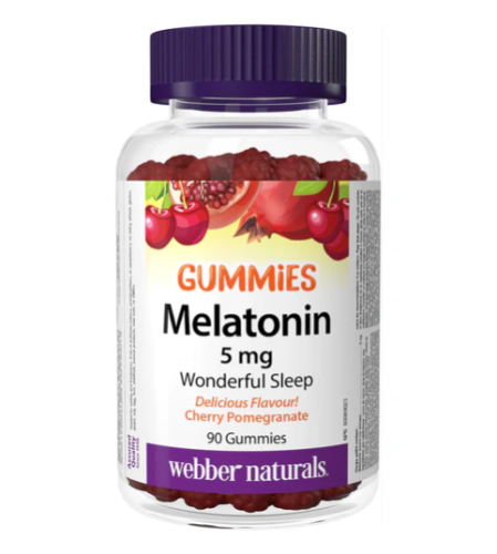 Webber Naturals Melatonin, 90 Gummies 