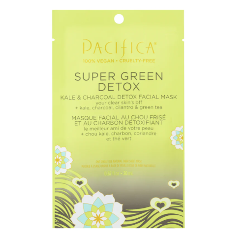 Pacifica Super Green Detox Facial Mask, 20ml