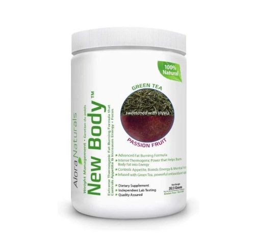 Alora Naturals New Body- Passion Fruit/ Green Tea, 263g