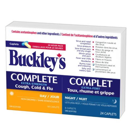 Buckley's Complete Day/Night, 36+12 Caplet