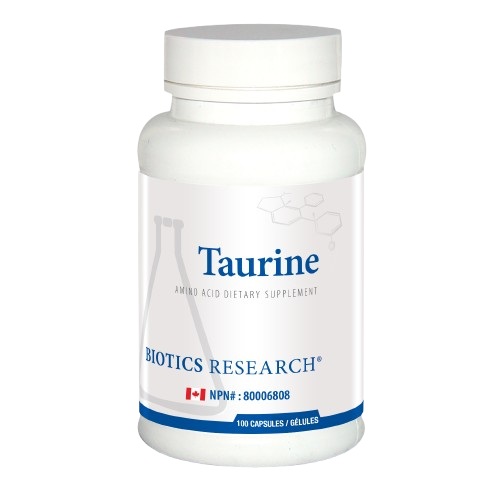 Biotics Research Taurine, 100 capsules