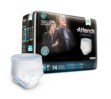 Attends Premier Underwear Ali-Uw40 X-Large, 14's