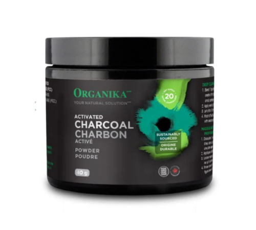 Organika Activated Charcoal Powder, 100g