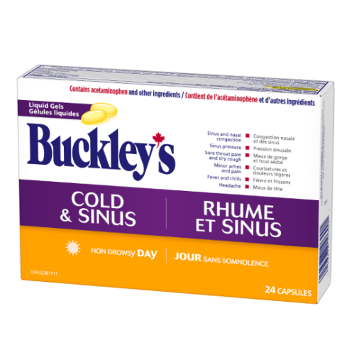 Buckley's Cold&Sinus Day, 24 Liqui-Gel