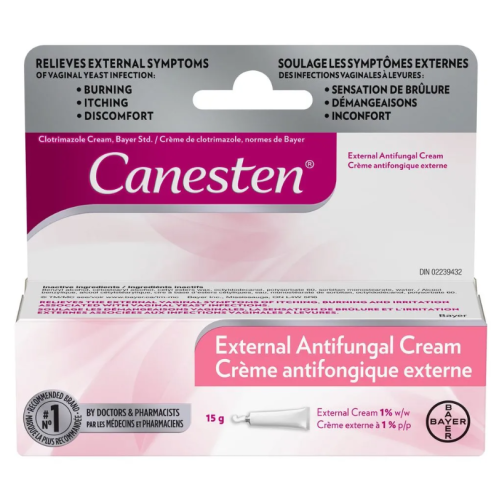 Canesten Cream External Vaginal 1%, 15g