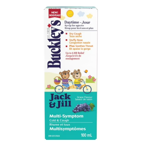 Buckley's Jack&Jill Multi-Symptom Cold & Cough, 100ml