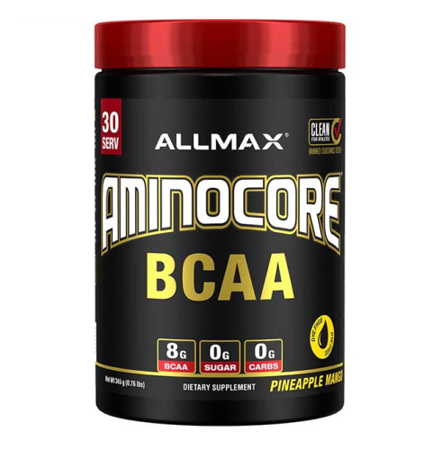 Allmax - Aminocore BCAA Powder - Pineapple Mango, 30 Servings