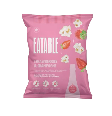 Eatable Strawberry & Champagne, 35g/12pk