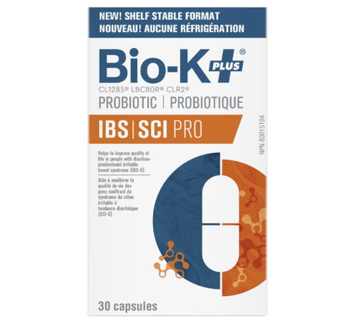 Bio-K Probiotic, IBS Pro (50 Billion CFU) (shelf-stable/vegan), 30ct