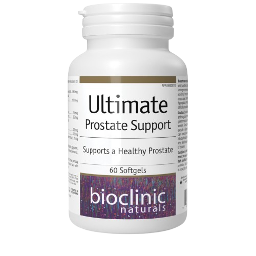 Bioclinic Naturals Ultimate Prostate Support, 60 Softgels