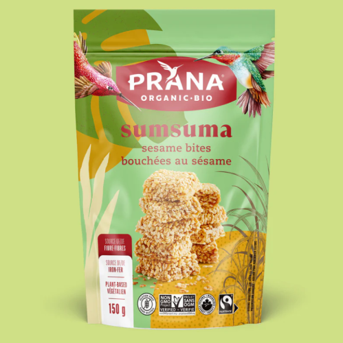 Prana Sumsuma, Sesame Seed Bites, Organic, 8/150g