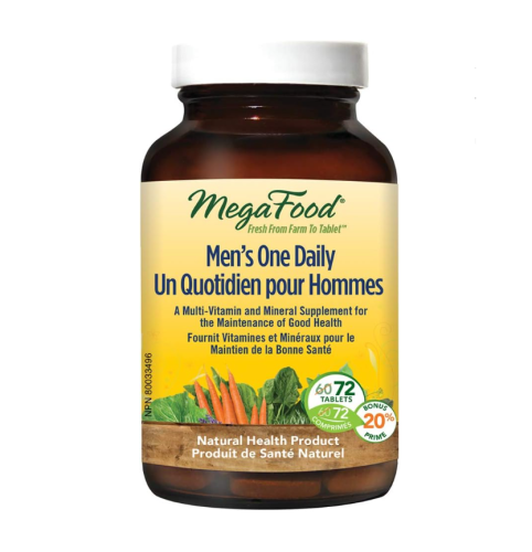 MegaFood Men's One Daily, 72 tabs