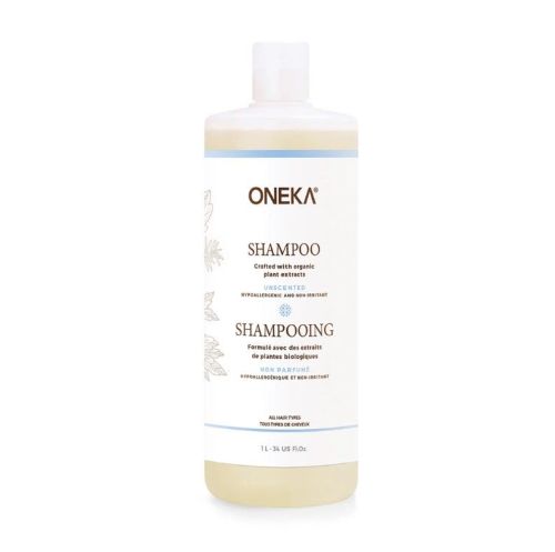 Oneka Shampoo, Unscented, 1L