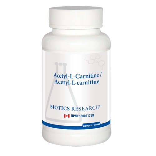 Biotics Research Acetyl-l-Carnitine, 90 capsules