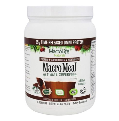 MacroLife Naturals MacroMeal Omni Chocolate, 675g