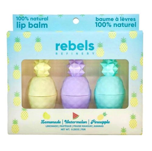 Rebel's Refinery Pineapple 3 Pack Gift Set