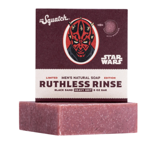 Dr. Squatch Ruthless Rinse Soap, 141g