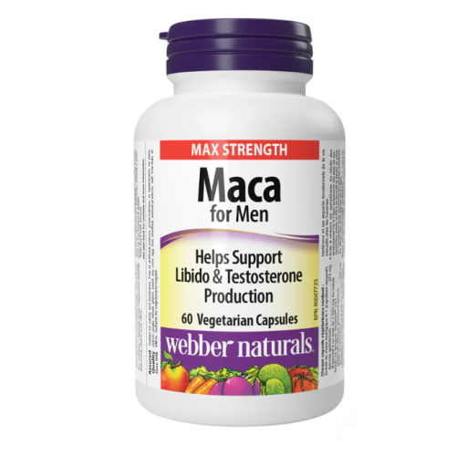 Webber Naturals Maca For Men Veg, 60 Caps