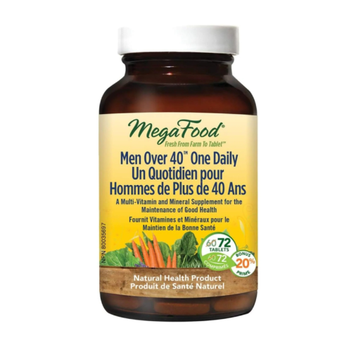 MegaFood Men Over 40 One Daily, 72 tabs