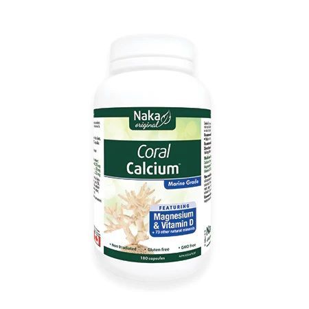 Naka Original Coral Calcium, 180 Capsules