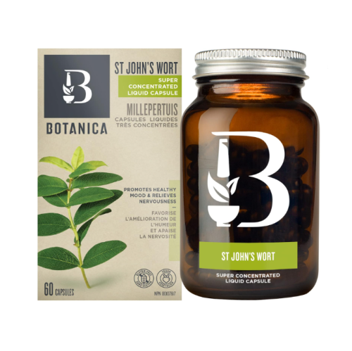 Botanica St. John's Wort Liquid Capsules, 60 caps