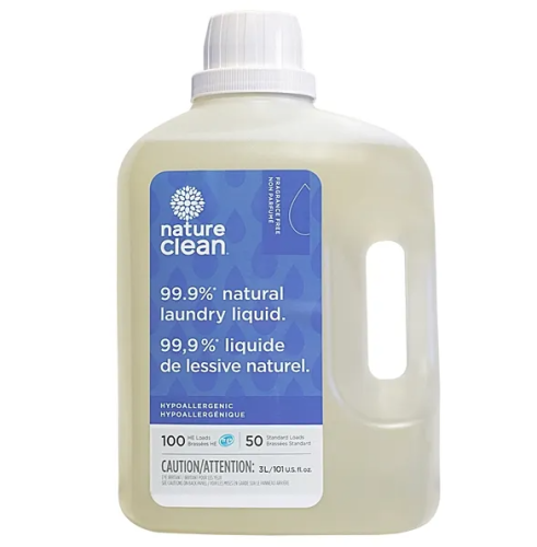 Nature Clean Laundry Liquid Unscented 3L