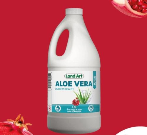 Land Art Aloe Vera Pure Juice Pomegranate, 1.5L